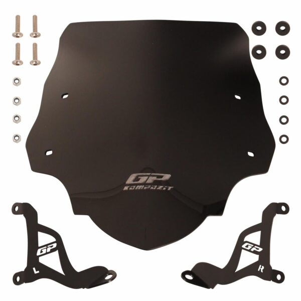 Parbriz (negru) - Aprilia SR 160 2024 (38 cm) de la GP Kompozit