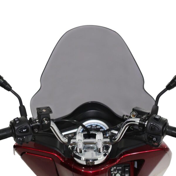 Parbriz (negru) - Honda PCX 125 / PCX 150 2014-2017 (65 cm) de la GP Kompozit