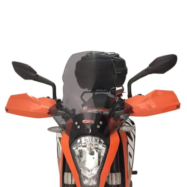 Parbriz (negru) - KTM 125 Duke / 200 Duke / 250 Duke / 390 Duke 2012-2016 (44 cm) de la GP Kompozit