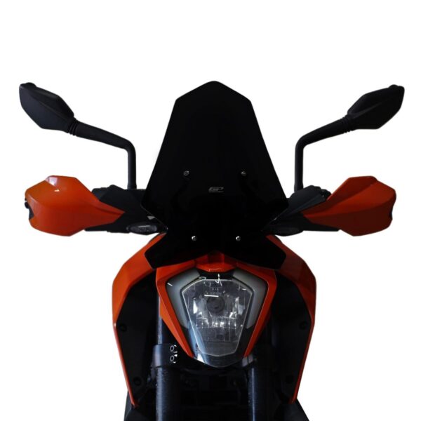 Parbriz (negru) - KTM 250 Duke / 200 Duke 2017-2023 (46 cm) de la GP Kompozit