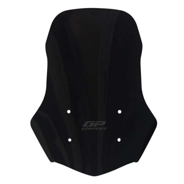 Parbriz (negru) - Triumph Rocket 3 R / GT 2010-2023 (46 cm) de la GP Kompozit