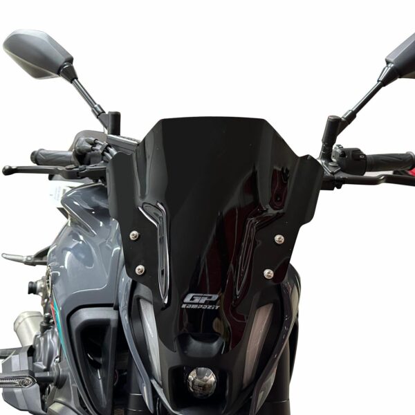 Parbriz (negru) - Yamaha MT-07 2021-2023 (30 cm) de la GP Kompozit
