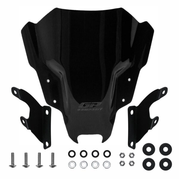 Parbriz (negru) - Yamaha MT-07 2021-2023 (30 cm) de la GP Kompozit