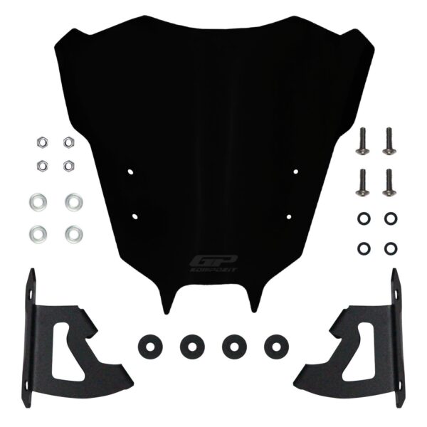 Parbriz (negru) - Yamaha MT-09 2021-2023 (25 cm) de la GP Kompozit