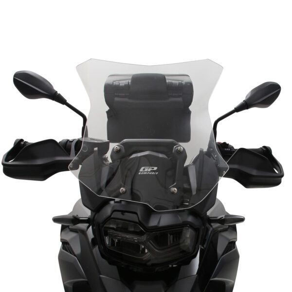 Parbriz (negru) - BMW F 750 GS 2018-2023 (44 cm) de la GP Kompozit
