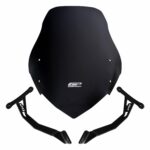 Parbriz (negru) - Honda CB 125F 2021-2024 (48 cm)