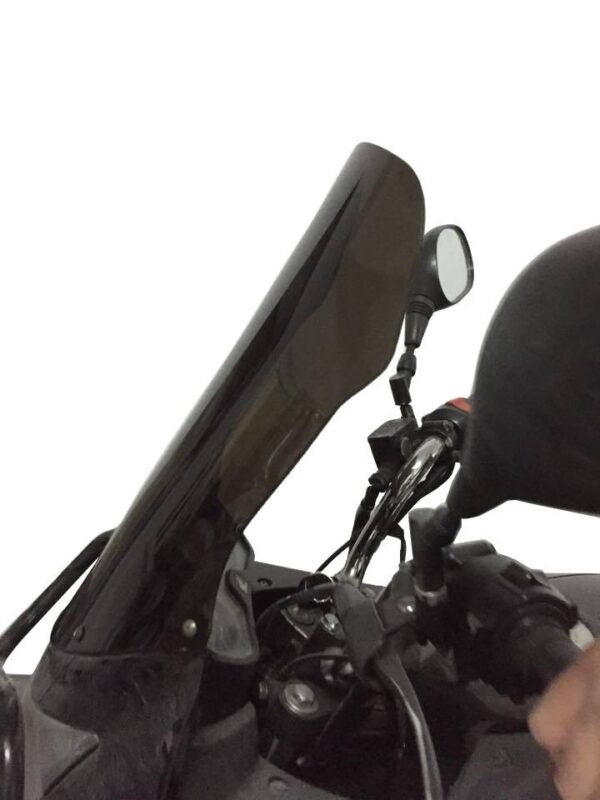 Parbriz (negru) - Honda CBF 150 2005-2017 (52 cm) de la GP Kompozit