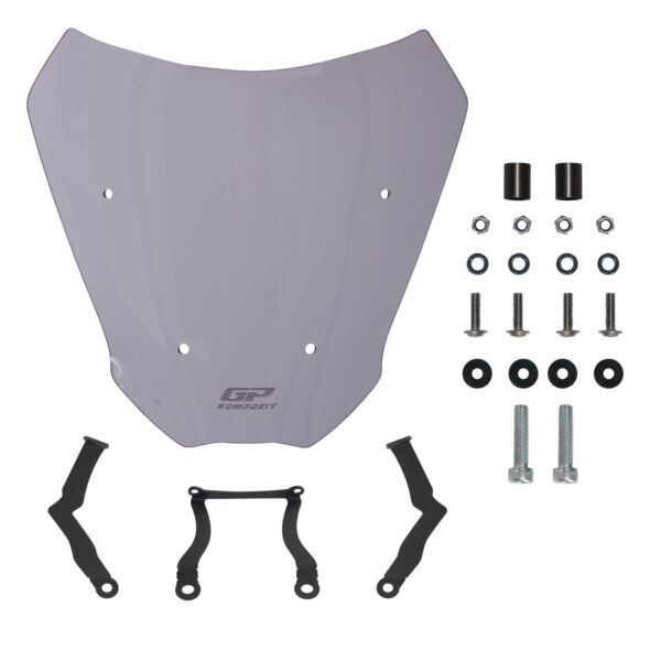 Parbriz scurt fumuriu - CFMOTO 250 CL-X / 300 CL-X 2022-2023 (27 cm) de la GP Kompozit