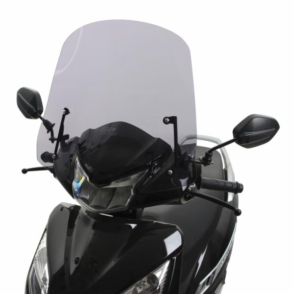 Parbriz scurt fumuriu - Honda Activa 2023-2024 (44 cm) de la GP Kompozit