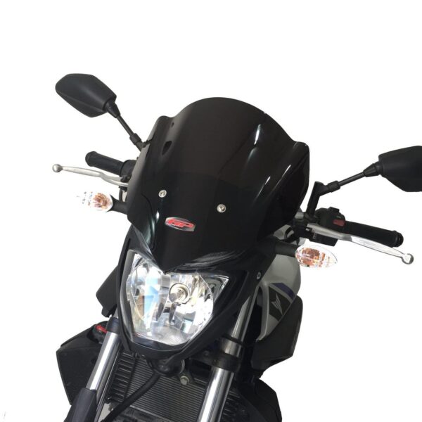 Parbriz scurt (negru) - Yamaha MT-25 / MT-03 2015-2019 (34 cm) de la GP Kompozit