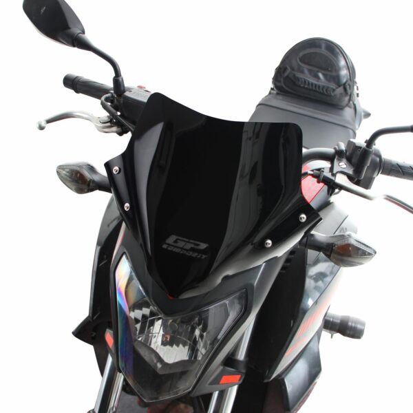 Parbriz scurt (negru) - Honda CB 650F 2014-2020 (30 cm) de la GP Kompozit