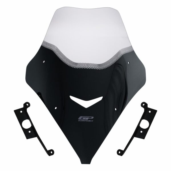 Parbriz scurt transparent - SYM Jet X 125 2022-2023 (56 cm) de la GP Kompozit