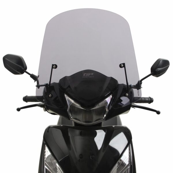 Parbriz scurt transparent - Honda Activa 2023-2024 (44 cm) de la GP Kompozit