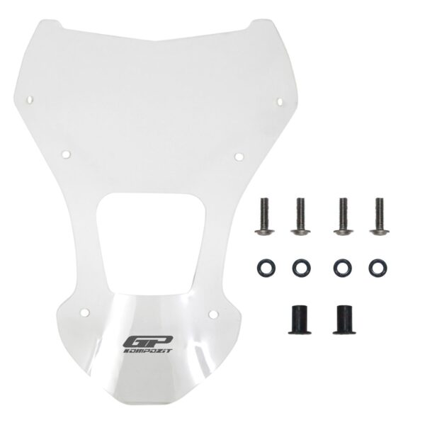 Parbriz scurt transparent - Honda Africa Twin CRF1000L 2016-2019 (36 cm) de la GP Kompozit