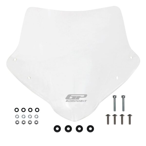 Parbriz scurt transparent - Honda CB 500F 2014-2020 (30 cm) de la GP Kompozit