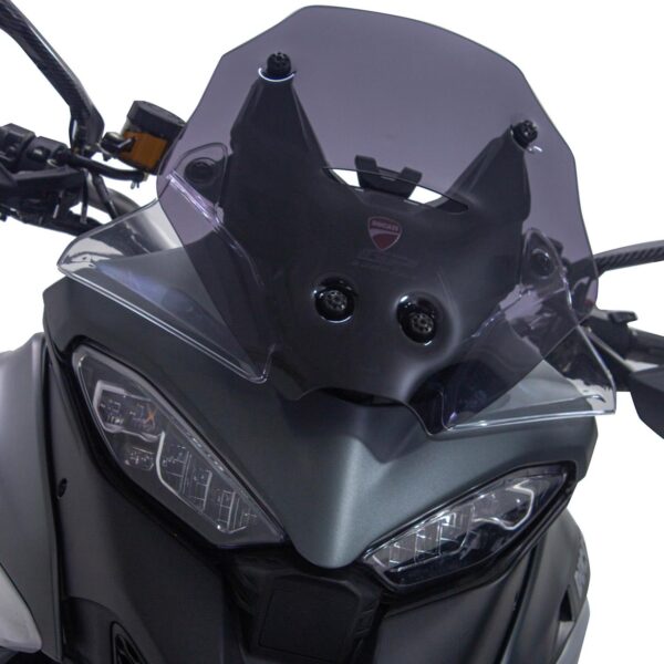 Parbriz sport fumuriu - Ducati Multistrada V4 2021-2023 (37 cm) de la GP Kompozit