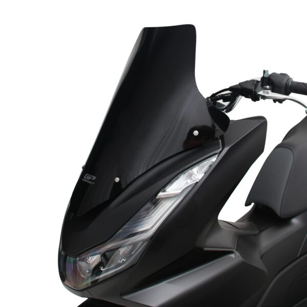 Parbriz sport (negru) - Honda PCX 125 / PCX 150 2021-2024 (55 cm) de la GP Kompozit