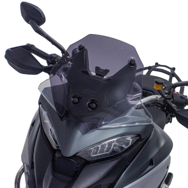 Parbriz sport (negru) - Ducati Multistrada V4 2021-2023 (37 cm) de la GP Kompozit