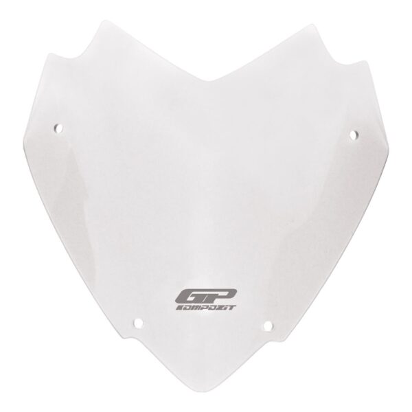 Parbriz sport transparent - Yamaha XMAX 250 / XMAX 300 / XMAX 400 2018-2022 (34 cm) de la GP Kompozit