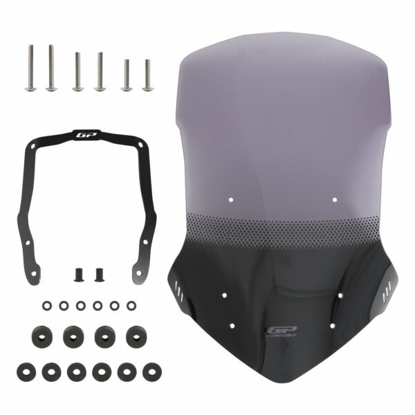 Parbriz touring fumuriu - Honda NC 700X / NC 750X 2012-2015 (58 cm) de la GP Kompozit