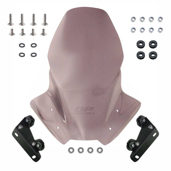 Parbriz touring fumuriu - Yamaha MT-07 2018-2020 (44 cm) de la GP Kompozit