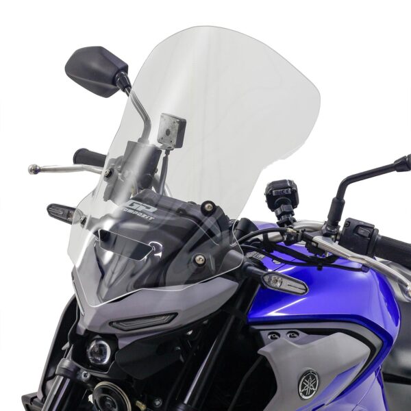 Parbriz touring fumuriu - Yamaha MT-25 / MT-03 2020-2024 (48 cm) de la GP Kompozit