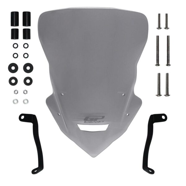 Parbriz touring fumuriu - Yamaha MT-25 / MT-03 2020-2024 (48 cm) de la GP Kompozit