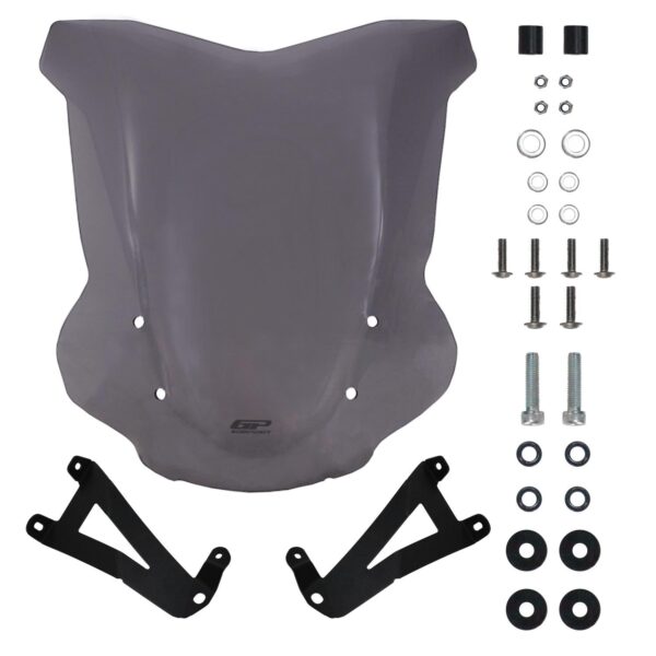 Parbriz touring fumuriu - BMW G 310 R 2018-2019 (48 cm) de la GP Kompozit