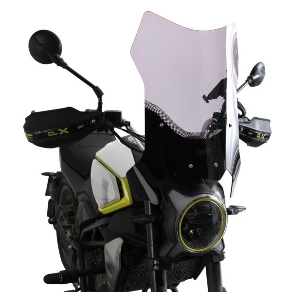 Parbriz touring fumuriu - CFMOTO 250 CL-X / 300 CL-X 2022-2023 (55 cm) de la GP Kompozit
