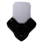 Parbriz touring fumuriu cu handguard - Yamaha NMAX 125 / NMAX 155 2021-2024 (74 cm)