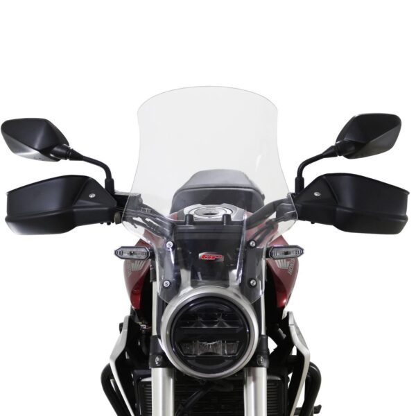 Parbriz touring (negru) - Honda CB 125R / CB 250R / CB300R 2018-2024 (49 cm) de la GP Kompozit
