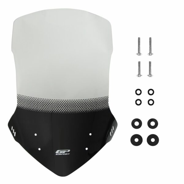 Parbriz touring transparent - Honda NC 700X / NC 750X 2012-2015 (58 cm) de la GP Kompozit