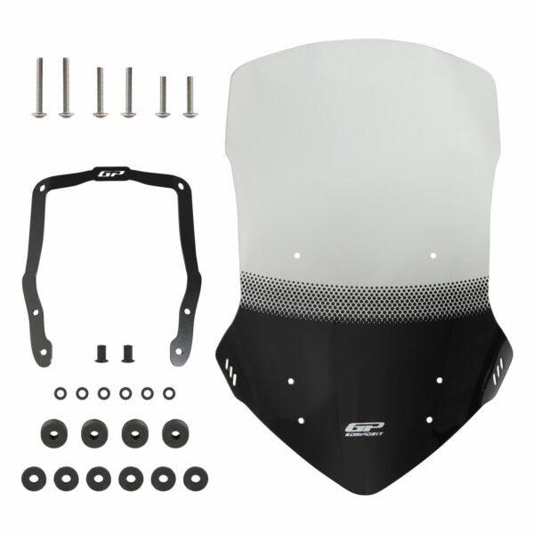 Parbriz touring transparent - Honda NC 700X / NC 750X 2012-2015 (58 cm) de la GP Kompozit