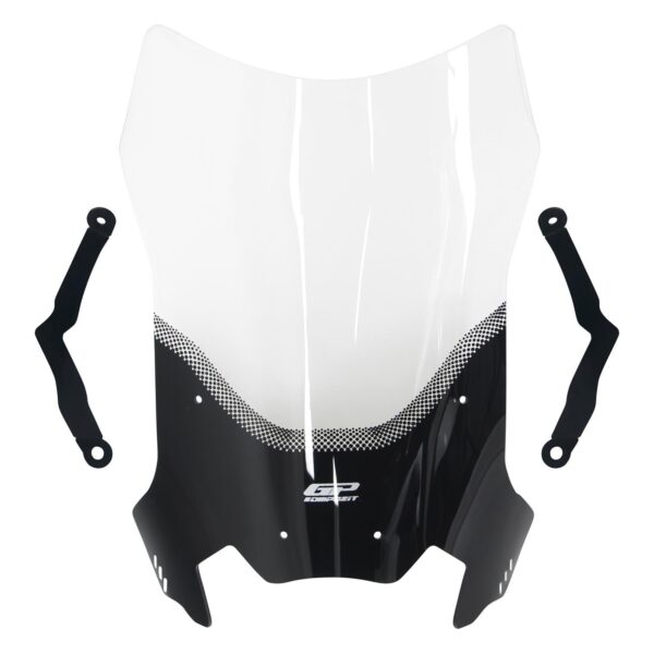 Parbriz touring transparent - CFMOTO 250 CL-X / 300 CL-X 2022-2023 (55 cm) de la GP Kompozit