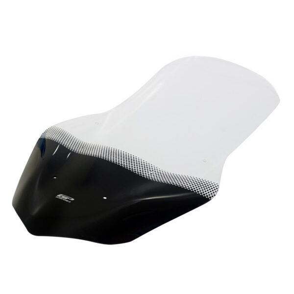 Parbriz touring transparent cu suport - Yamaha NMAX 125 / NMAX 155 2021-2024 (72 cm) de la GP Kompozit