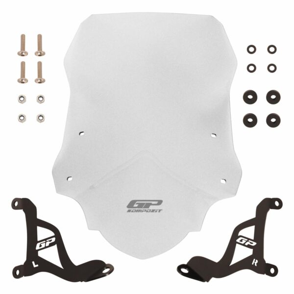 Parbriz transparent - Aprilia SR 160 2024 (51 cm) de la GP Kompozit