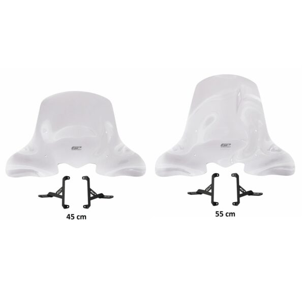 Parbriz transparent - Honda SH 125i 2024 (45 cm) de la GP Kompozit