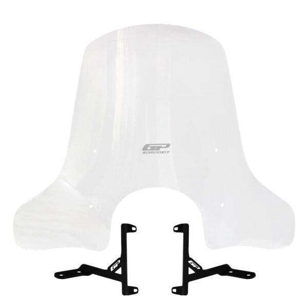 Parbriz transparent - SYM Fiddle 2009-2023 (33 cm) de la GP Kompozit