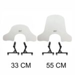 Parbriz transparent - SYM Fiddle 2024 (33 cm)