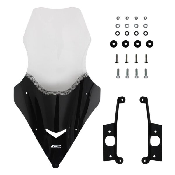 Parbriz transparent - SYM Jet X 125 2022-2023 (79 cm) de la GP Kompozit