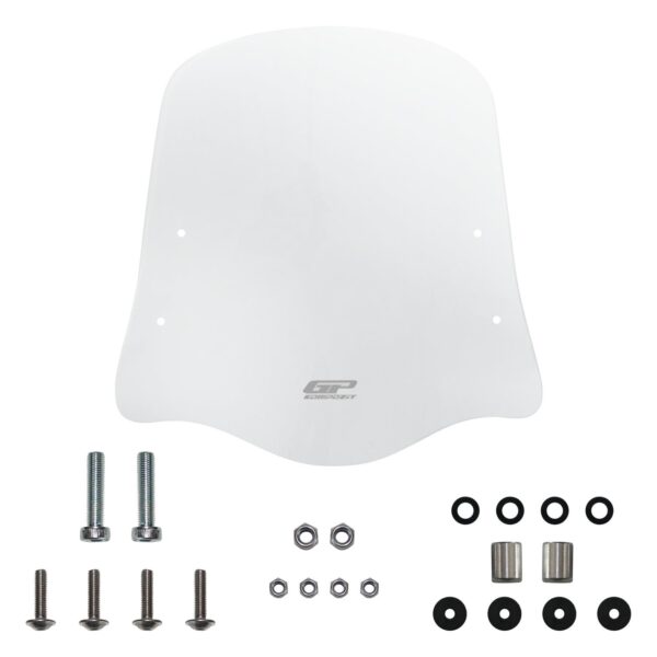 Parbriz transparent - SYM Orbit II 50 2022-2023 (42 cm) de la GP Kompozit