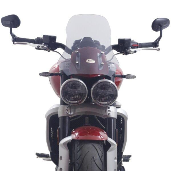 Parbriz transparent - Triumph Rocket 3 R / GT 2010-2023 (46 cm) de la GP Kompozit