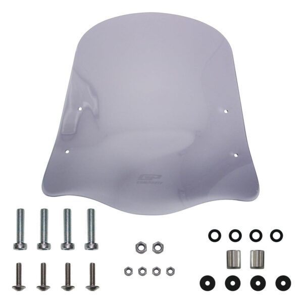 Parbriz fumuriu - SYM Xpro 125 2018-2023 (42 cm) de la GP Kompozit