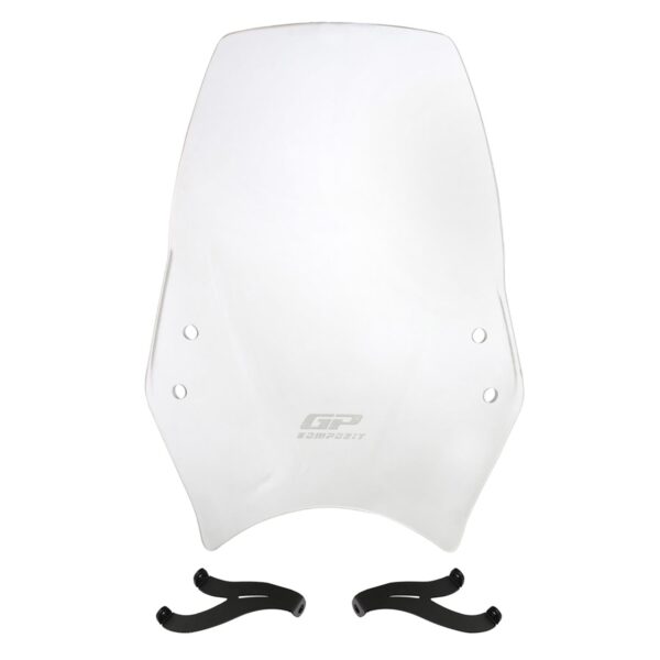 Parbriz transparent - Triumph Trident 660 2021-2023 (38 cm) de la GP Kompozit