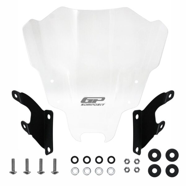 Parbriz transparent - Yamaha MT-07 2021-2023 (30 cm) de la GP Kompozit