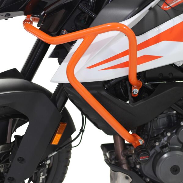 Protecție bară motor portocalie - KTM 250 Adventure / 390 Adventure 2020-2024 de la GP Kompozit