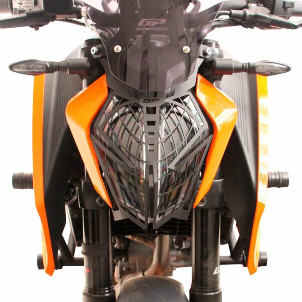 Protectie far neagra - KTM 125 Duke / 200 Duke / 250 Duke / 390 Duke 2024 de la GP Kompozit