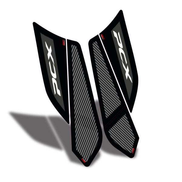 Protecție laterală inferioară rezervor (neagră) - Honda PCX 125 / PCX 150 2018-2020 de la GP Kompozit