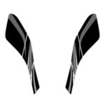 Protecție laterală rezervor (gri) - Honda PCX 125 / PCX 150 2021-2024