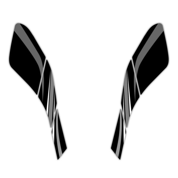 Protecție laterală rezervor (gri) - Honda PCX 125 / PCX 150 2021-2024 de la GP Kompozit